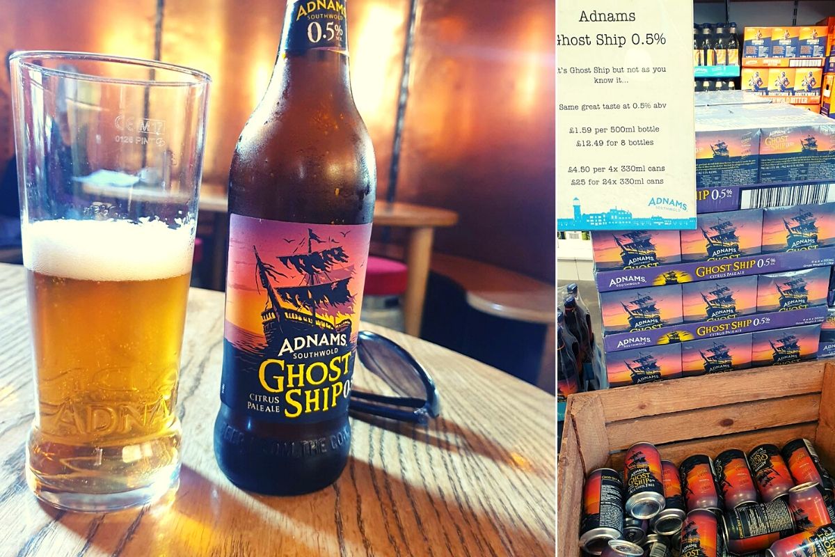 Adnams Ghost Ship 0.5 beer