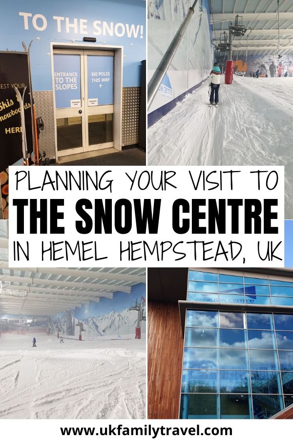 Planning your visit to the Snow Centre in Hemel Hempstead UK