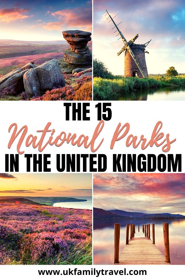 The 15 National Parks in the UK