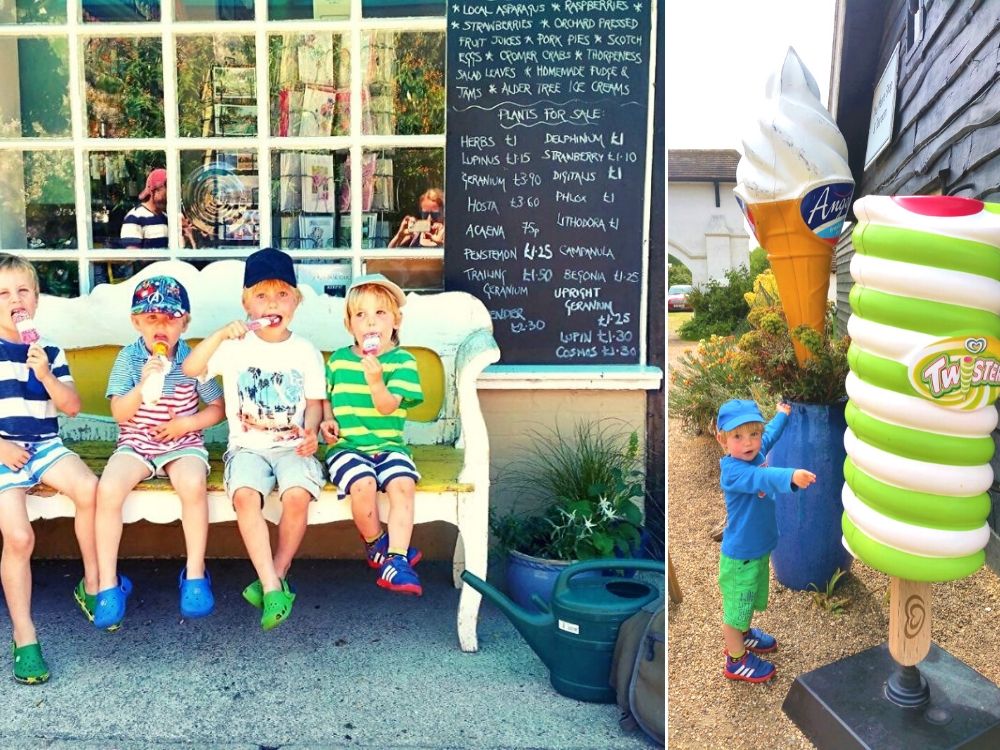 Where to find ice creams in Thorpeness
